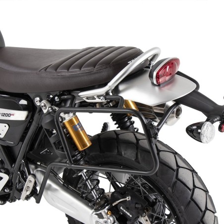 Telaio laterale nero Hepco & Becker per Triumph Scrambler 1200 XC dal 2019