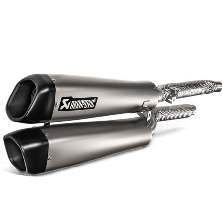 Marmitta Akrapovic Slip On Titanio per Triumph Scrambler 1200 XC/XE dal 2019