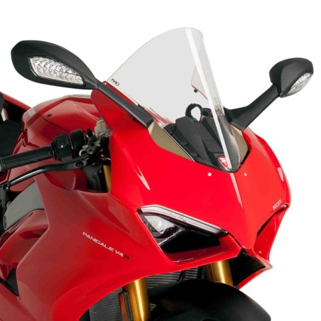 Cupolino Puig Racing per Ducati Panigale V4 18-19 Trasparente