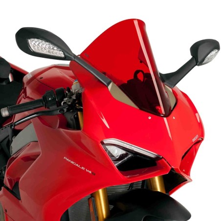 Cupolino Puig Racing per Ducati Panigale V4 18-19 rosso