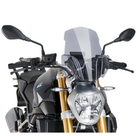 Cupolino Puig Naked Sport per BMW R1200 R dal 2015 fume chiaro