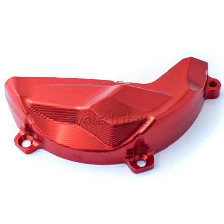 Protezione Carter destro per coperchio frizione Evotech su Ducati Panigale V4