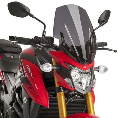 Cupolino Puig Touring fumè scuro per Suzuki GSX-S 750 dal 2017