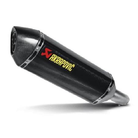 Terminale  Akrapovic Slip On Carbonio omologato per Suzuki GSX-S 750 dal 2017