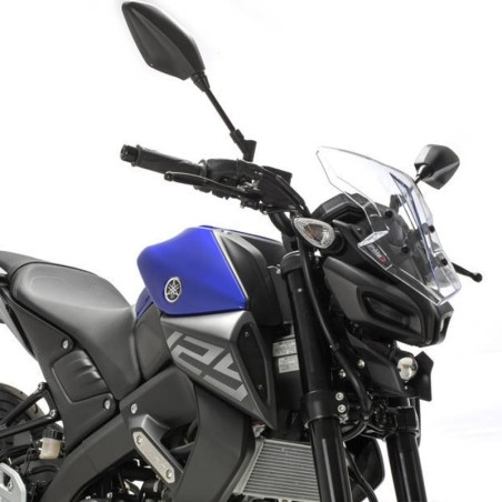 Cupolino Puig Naked fume scuro per Yamaha MT-125 dal 2020