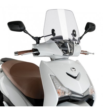 Mini parabreza Puig per SYM 350 HD dal 2019 colore trasparente