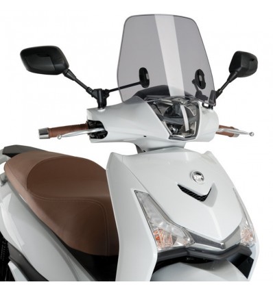 Mini parabreza Puig per SYM 350 HD dal 2019 fumè chiaro