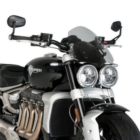 Cupolino Puig Naked N.G. per Triumph Rocket 3 dal 2020 trasparente