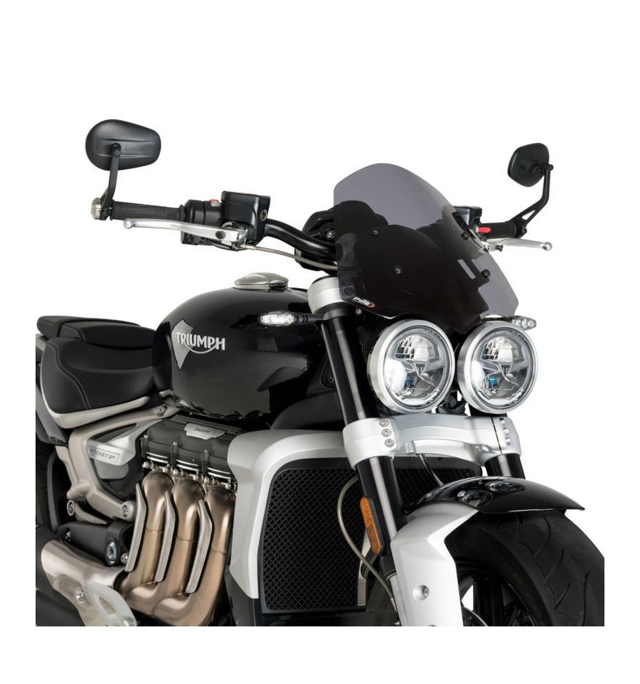 Cupolino Puig Naked N G Per Triumph Rocket Dal Fum Scuro