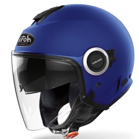 Casco Airoh Helios monocolore blu opaco