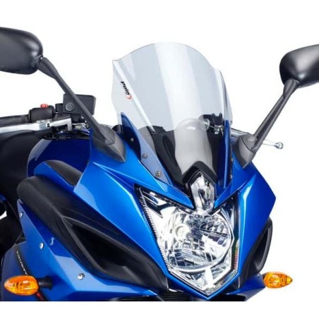 Cupolino Puig Touring trasparente per Yamaha XJ6 Diversion F