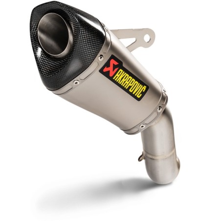 Marmitta Akrapovic Slip On Titanio per Kawasaki Z900 dal 2020