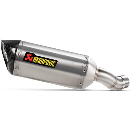 Marmitta Akrapovic Slip On Titanio omologata per Kawasaki Z900 dal 2020