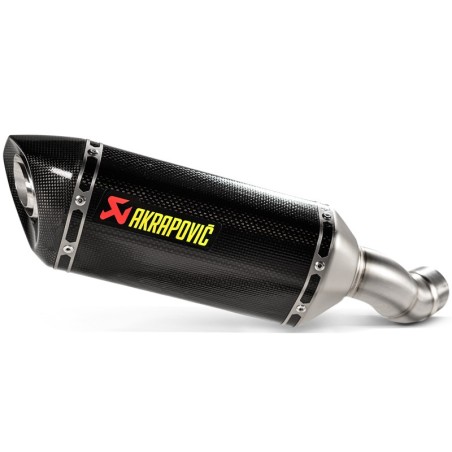 Marmitta Akrapovic Slip On Carbonio omologata per Kawasaki Z900 dal 2020