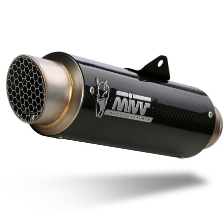 Terminale Mivv GP Pro Carbonio per Kawasaki Z900 dal 2020