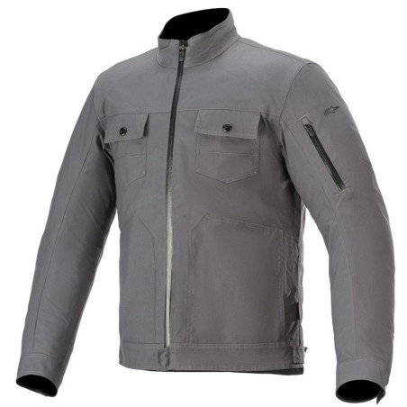 Giacca da moto Alpinestars Solano grigio carbone