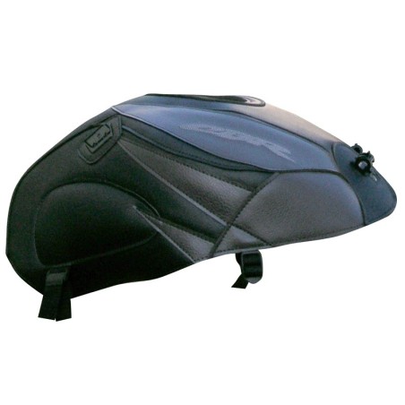 Copriserbatoio Bagster per CBR 1000RR 04-07 in similpelle nero e piombo