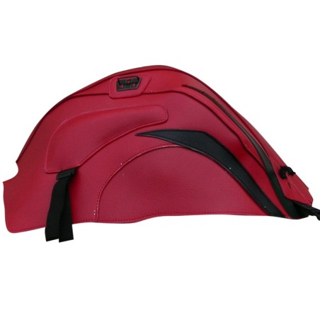 Copriserbatoio Bagster per CBR 1000RR 08-11 in similpelle rosso e nero