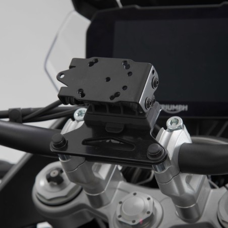 Staffa SW-Motech per GPS su varie moto Honda, Suzuki e Triumph