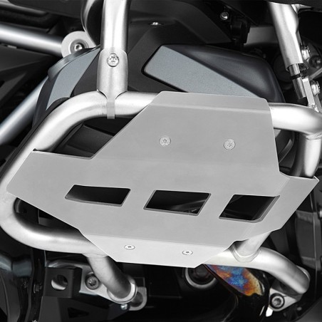 Protezioni aggiuntive Wunderlich per paramotore OEM su BMW R1250 GS e Adventure