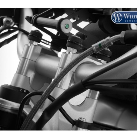 Riser Wunderlich +25mm per manubri BMW R1200R/RS e R1250R/RS con Navi