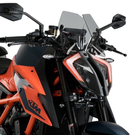 Cupolino Puig Naked fumè chiaro per Ktm 1290 Superduke R dal 2020