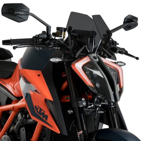 Cupolino Puig Naked fumè scuro per Ktm 1290 Superduke R dal 2020