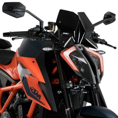 Cupolino Puig Naked nero per Ktm 1290 Superduke R dal 2020