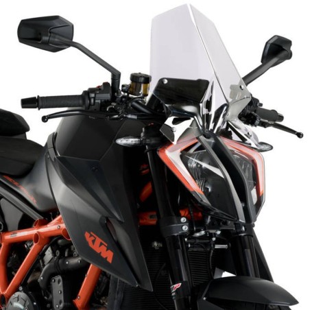 Cupolino Puig Touring trasparente per Ktm 1290 Superduke R dal 2020