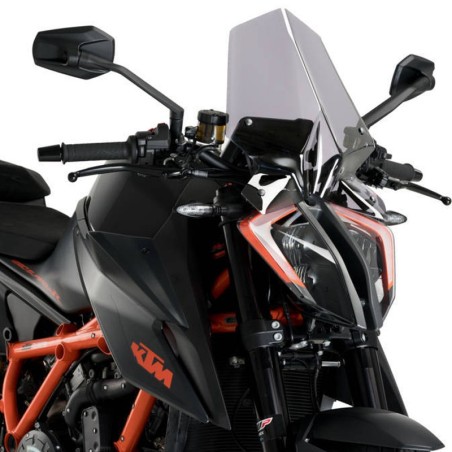 Cupolino Puig Touring fumè chiaro per Ktm 1290 Superduke R dal 2020