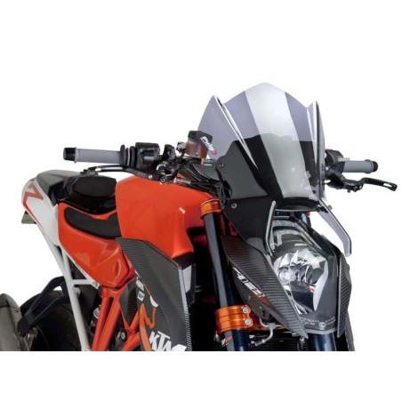 Cupolino Puig Naked fume chiaro per KTM 1290 Superduke R 14-16