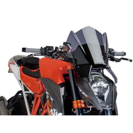 Cupolino Puig Naked fume scuro per KTM 1290 Superduke R 14-16