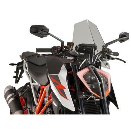 Cupolino Puig Naked fume chiaro per KTM 1290 Superduke R 17-19