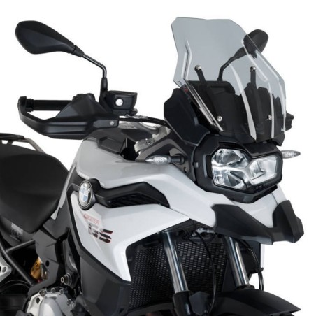 Cupolino Puig Touring fumè chiaro per BMW F750 GS dal 2018