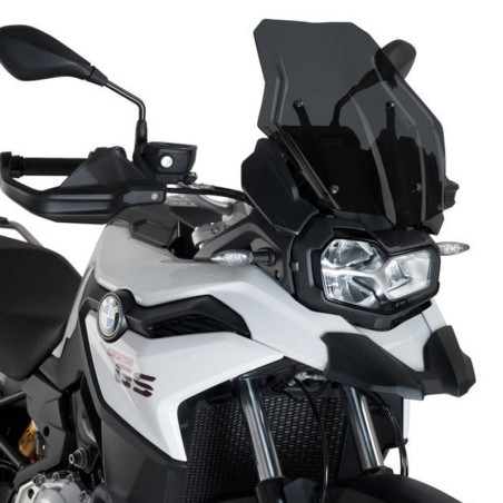 Cupolino Puig Touring fumè chiaro per BMW F750 GS dal 2018