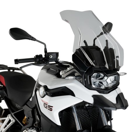 Cupolino Puig Touring Plus trasparente per BMW F750 GS dal 2018