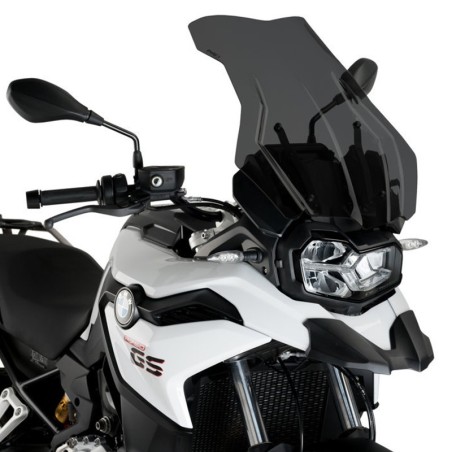 Cupolino Puig Touring Plus fumè scuro per BMW F750 GS dal 2018