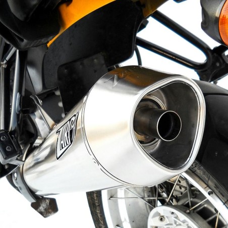 Terminale Zard Conico Inox per BMW R850 GS, R1150 GS e R1150 R