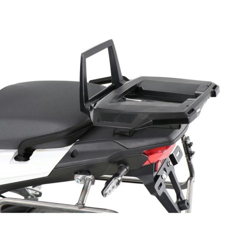 Portapacchi nero Hepco & Becker Alu Rack per Benelli TRK 502