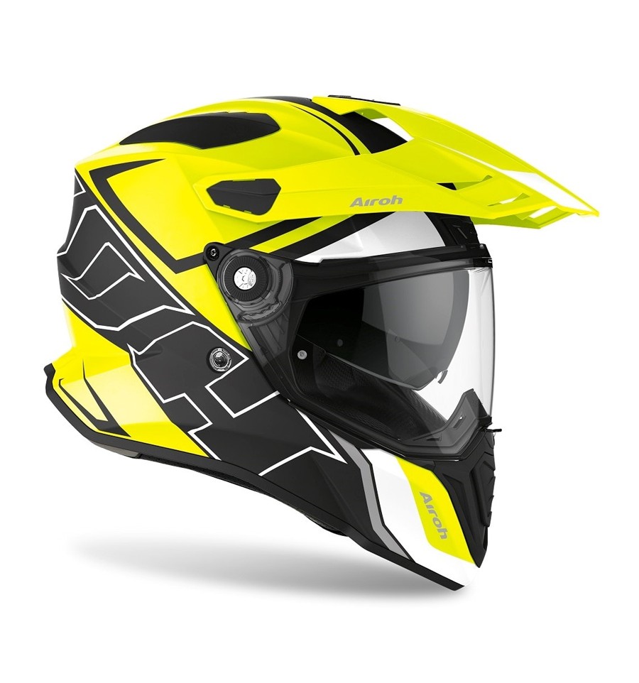 Casco enduro Airoh Commander bianco opaco