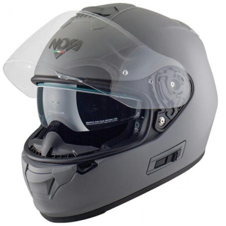 Casco integrale NOS NS-7F grigio opaco