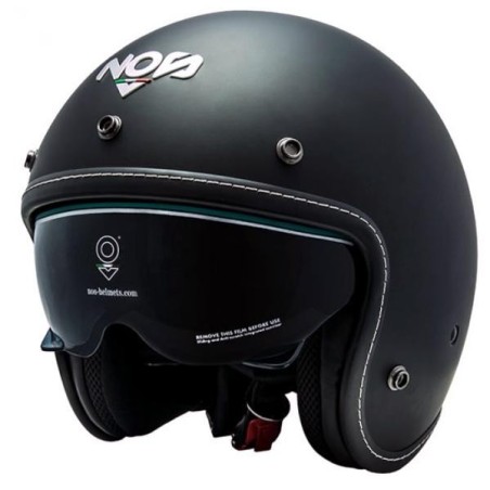 Casco Jet NOS NS-1 nero opaco