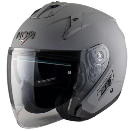 Casco Jet NOS NS-2 grigio opaco