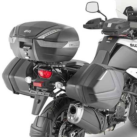 Portavaligie laterale Givi PLX3111 Monokey V37 per Suzuki SV V-Strom 1050 dal 2020