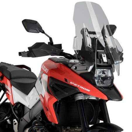 Cupolino Puig Touring fumè chiaro per Suzuki V-strom 1050 dal 2020