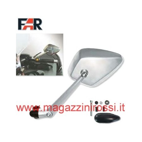 Specchio FAR da manubrio alluminio per Yamaha T-Max 500