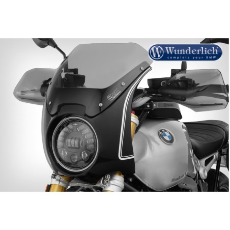 Cupolino Wunderlich Daytona per BMW R-Nine-T nero e bianco