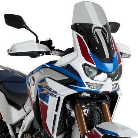 Cupolino Puig Sport per Honda CRF 1100 Africa Twin ADV dal 2020 colore fumè chiaro