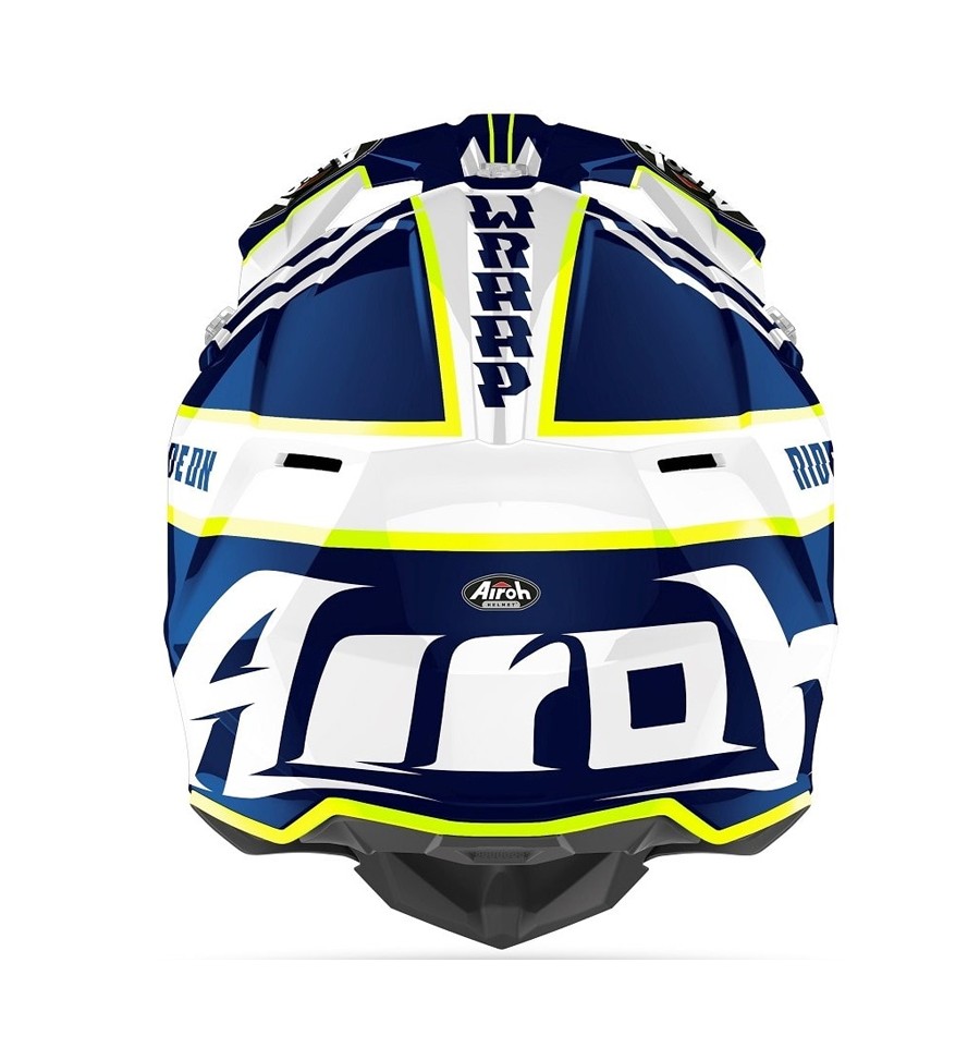 Casco Moto Cross Enduro Airoh WRAAP Idol Arancio Opaco Vendita Online 