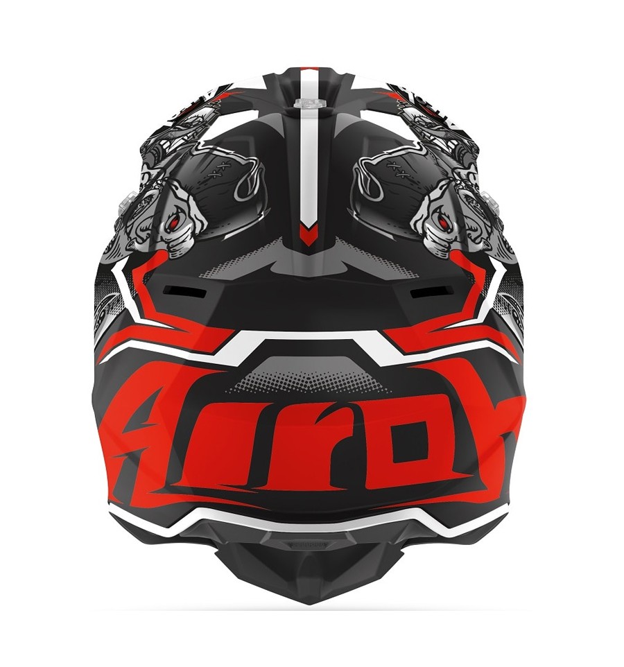 Casco Airoh cross enduro WRAAP Demon Matt – Stile Moto